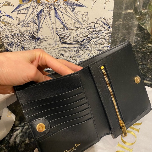 Dior Caro Wallet & Passport Holder - Picture 3 of 13